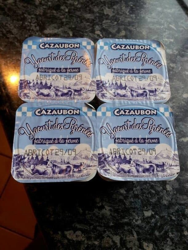 Cazaubon Yaourt des Pyrénées Abricot packshot