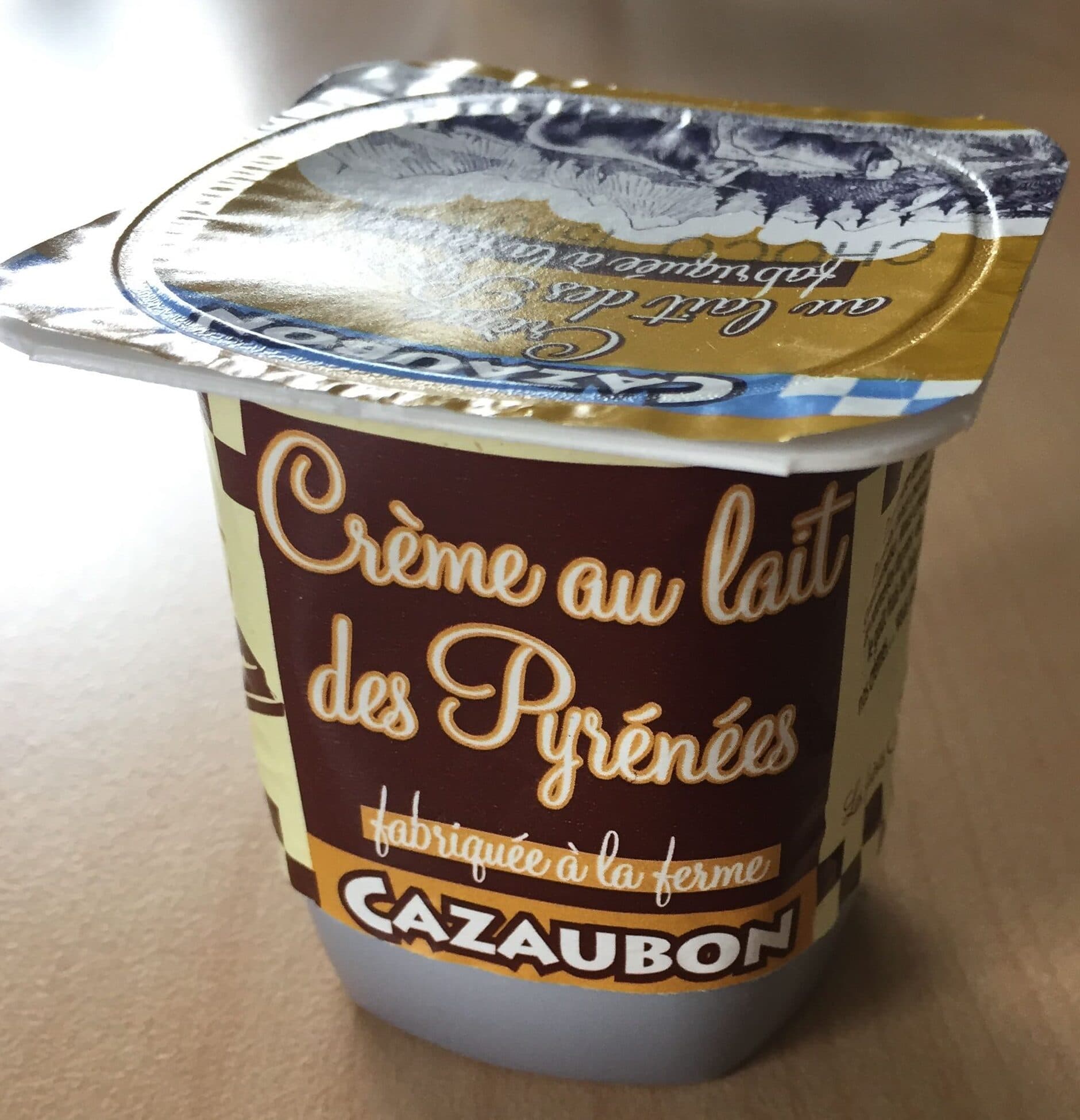 Cazaubon Crème au lait des Pyrénées packshot