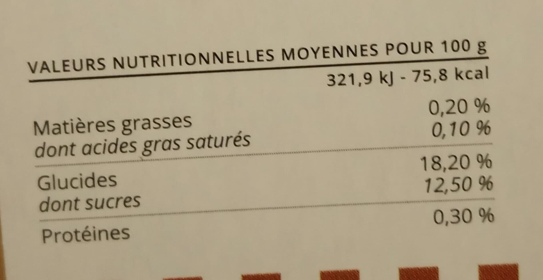 Cazaubon Velouté De Pomme Cannelle packshot
