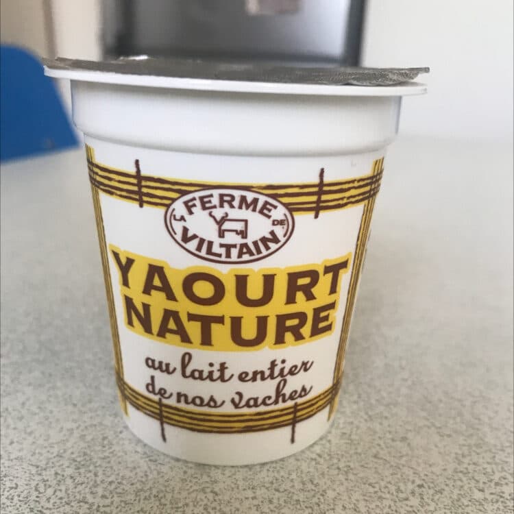 Open Food Facts Yaourt nature au lait entier packshot