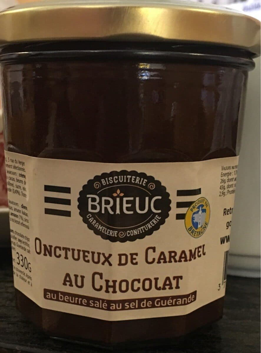 Biscuiterie Brieuc Onctueux de caramel au chocolat noir packshot