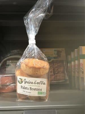 Graine d'enVie 150G Palets Breton Pur Beurre packshot
