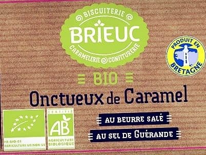 Brieuc Onctueux de Caramel BIO - Au beurre salé au sel de Guérande packshot