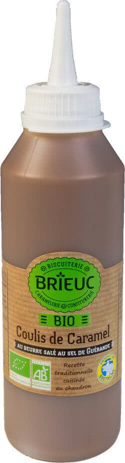 Biscuiterie Brieuc Coulis de Caramel au beurre salé packshot