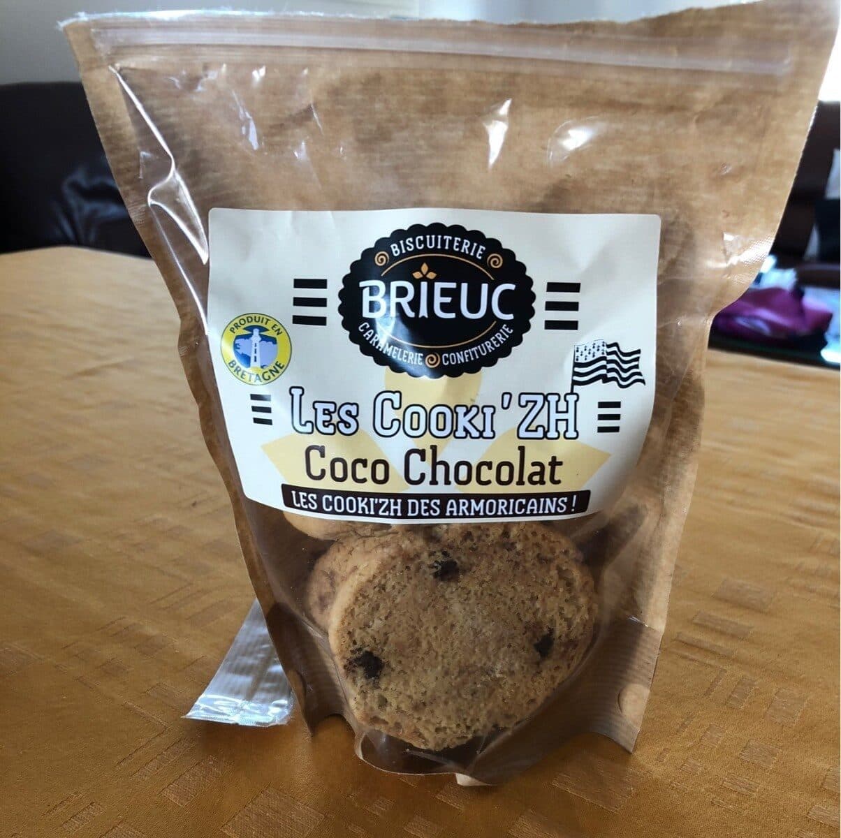 Brieuc Les cooki'zh coco chocolat packshot