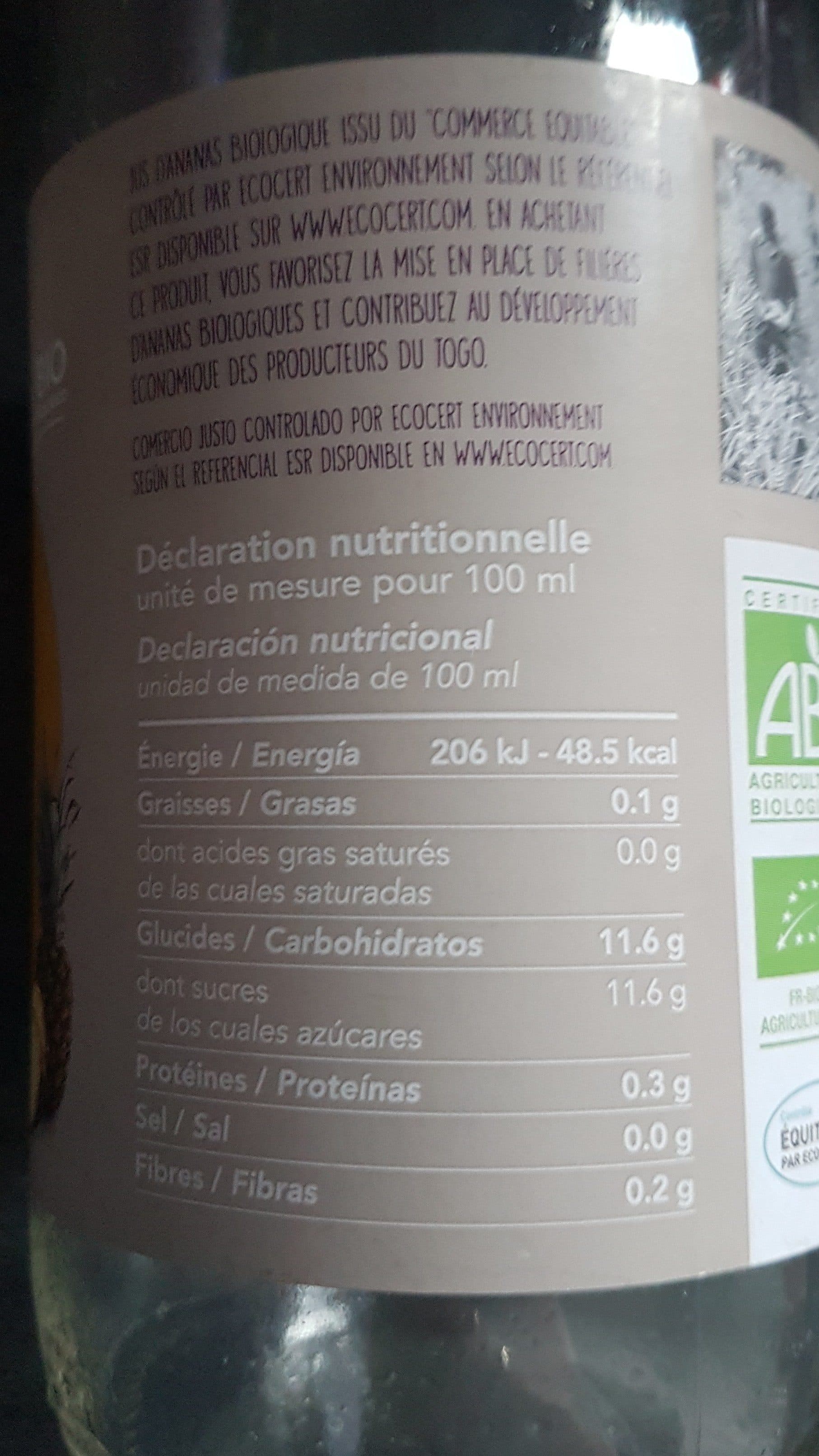 Pronatura Jus d'ananas packshot