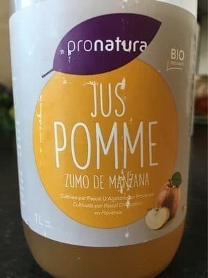 Pronaura Jus de pomme packshot