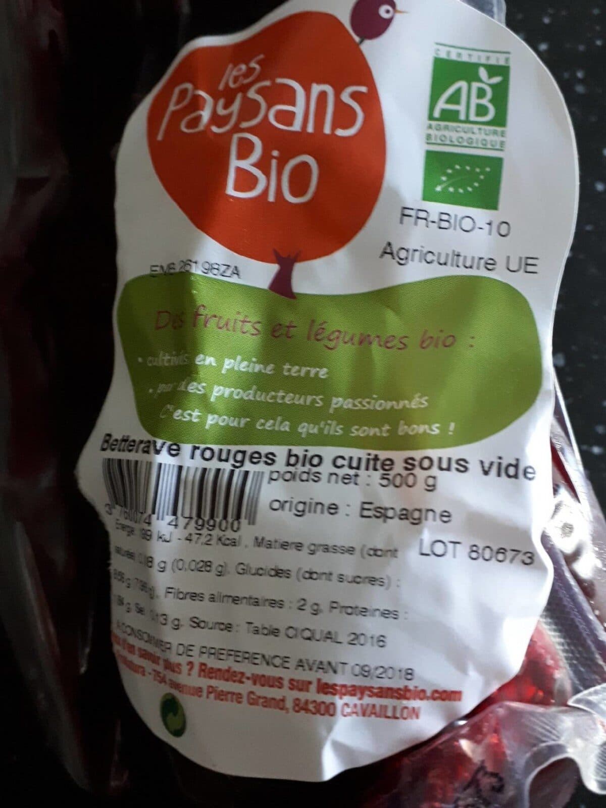 Open Food Facts Frais & Primeur / Fruits Et Légumes Bio / Légumes Bio packshot