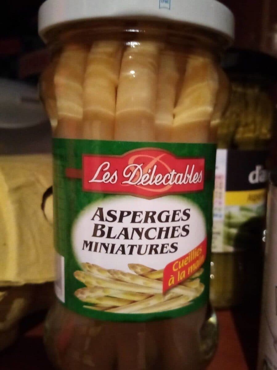 Open Food Facts Asperges blanches miniatures packshot