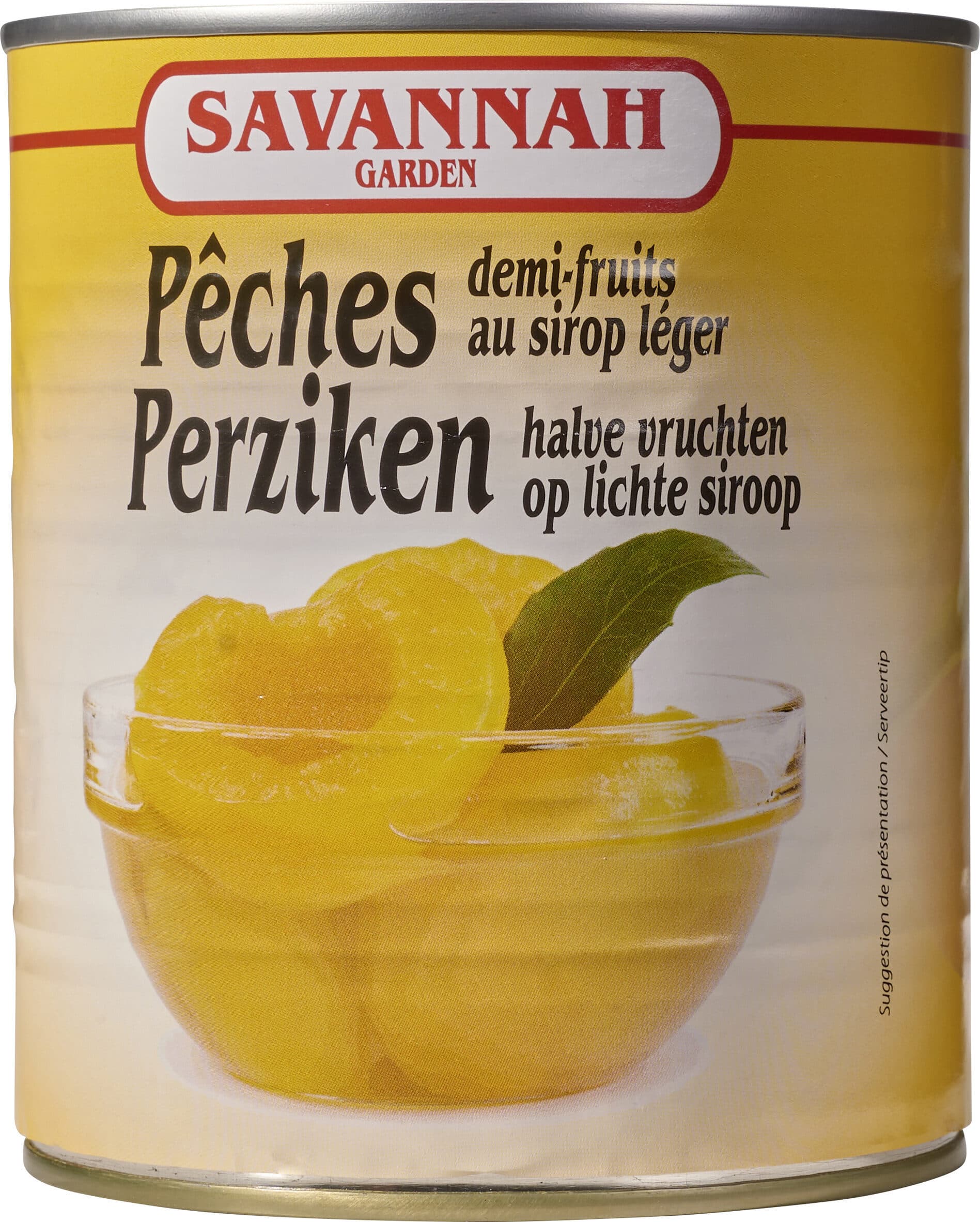 Open Food Facts Bte 4 / 4 Demi-peches Sirop Leger packshot