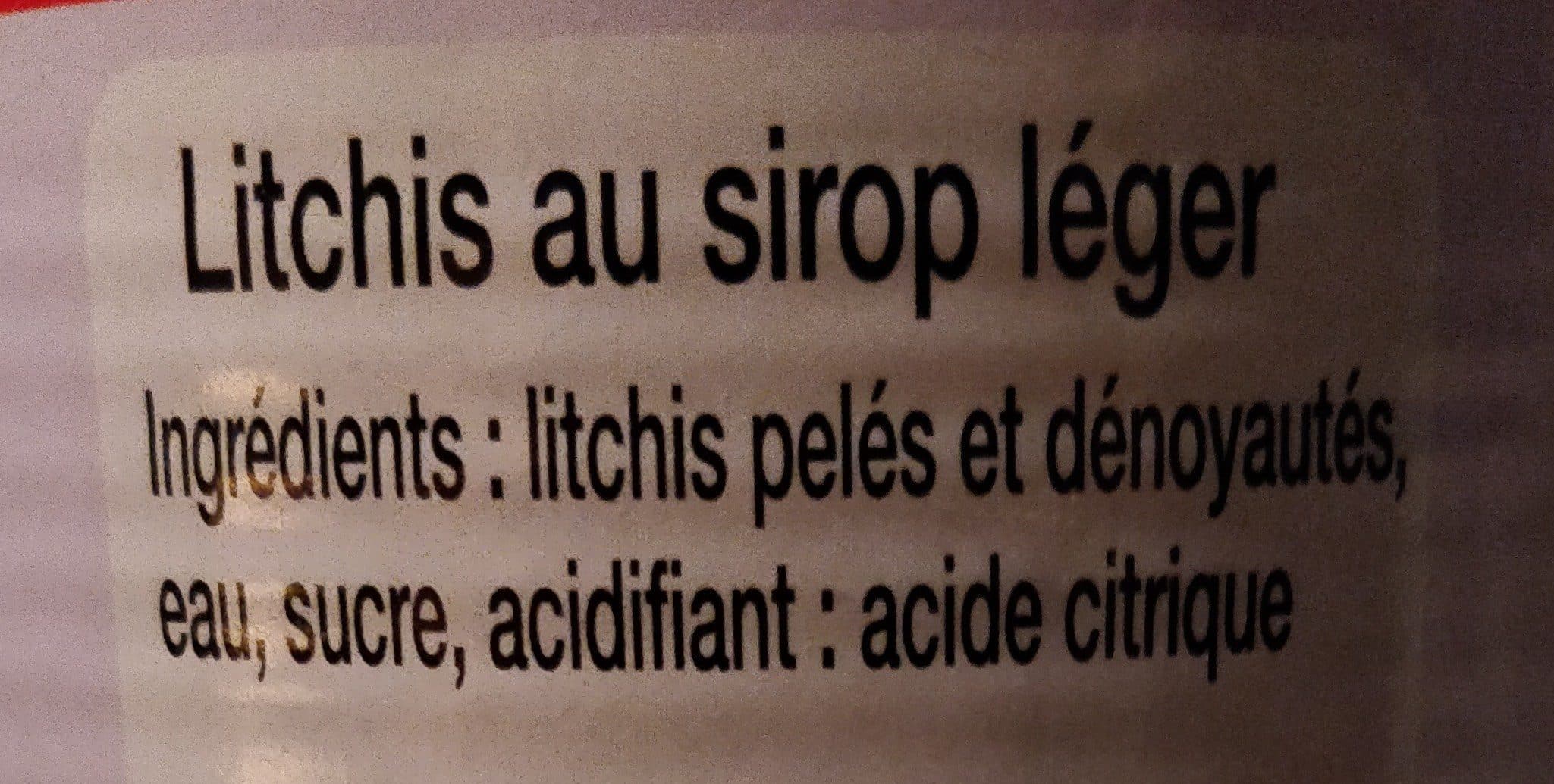 Savannah Litchis au sirop léger packshot
