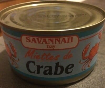 Savannah Bay Miettes de crabe packshot