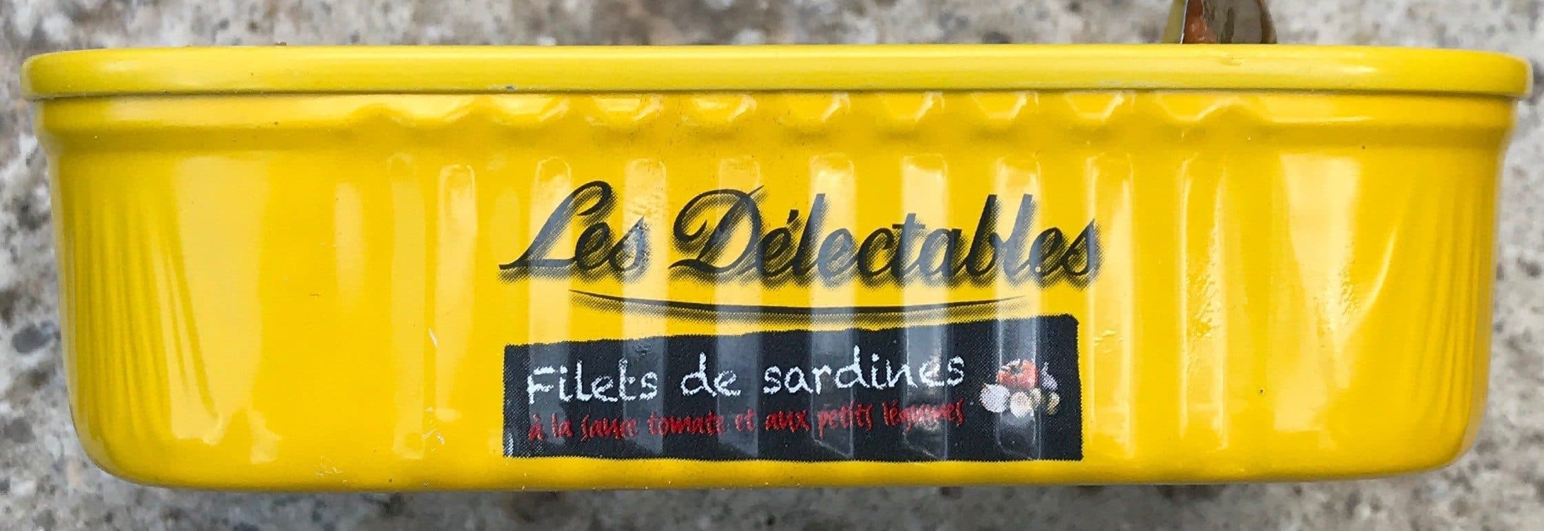 Les Délectables Filets de sardines packshot