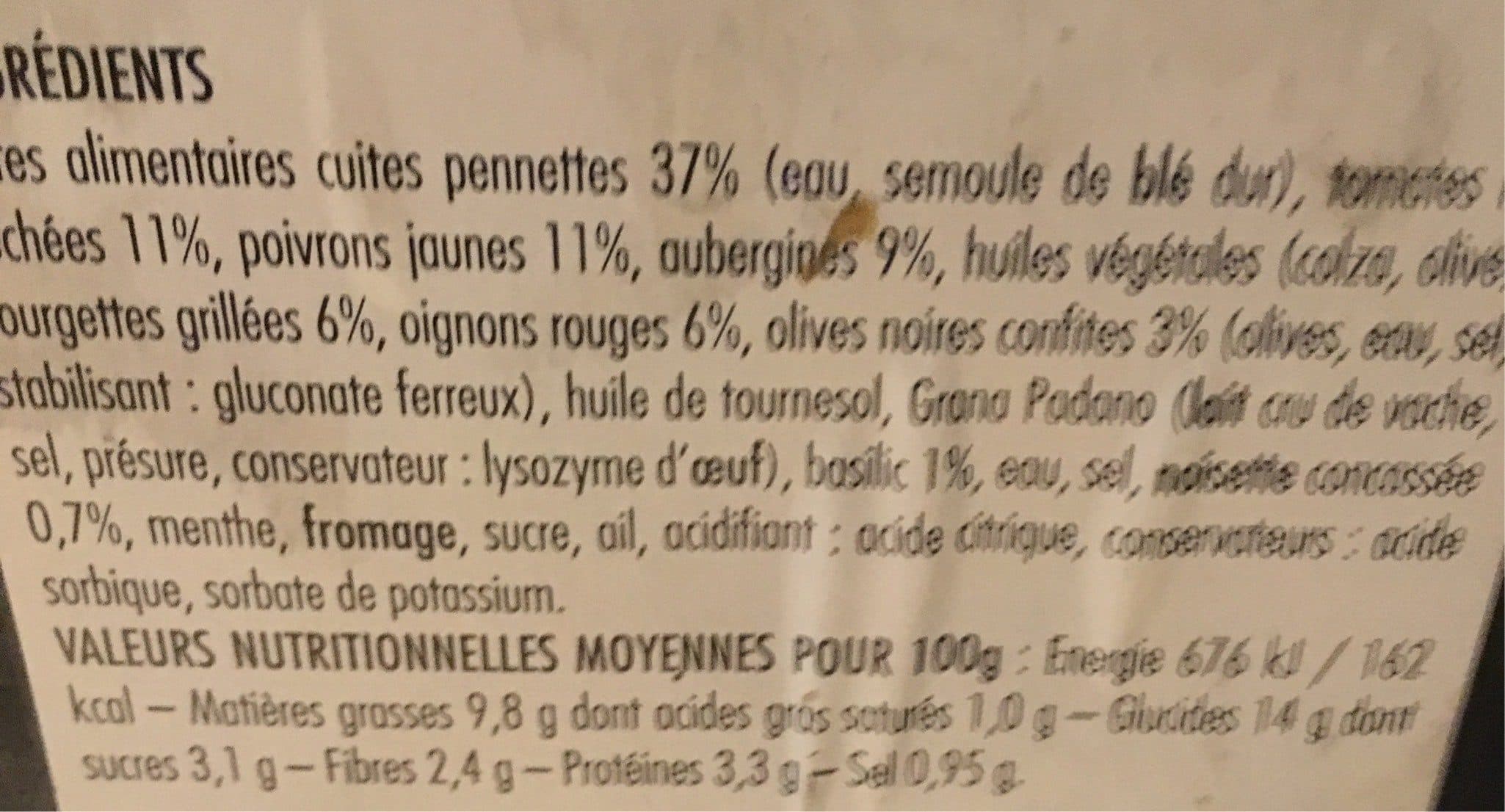 Open Food Facts Salade a la sicilienne packshot