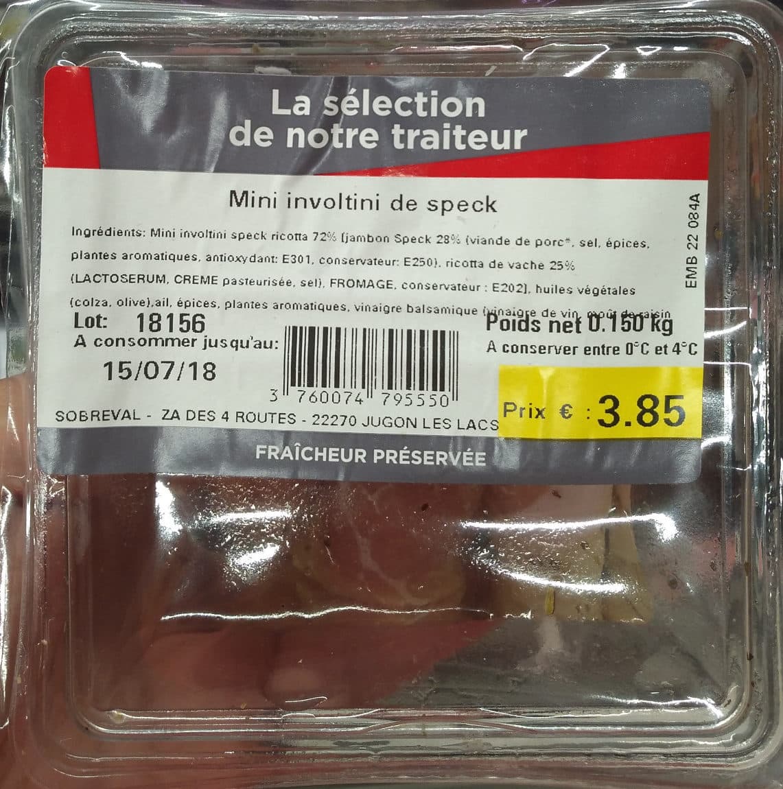 Open Food Facts 3760074795550 packshot