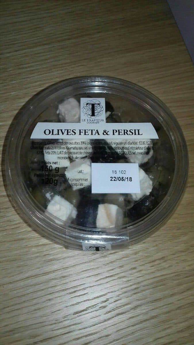 Open Food Facts Olives feta et persil packshot