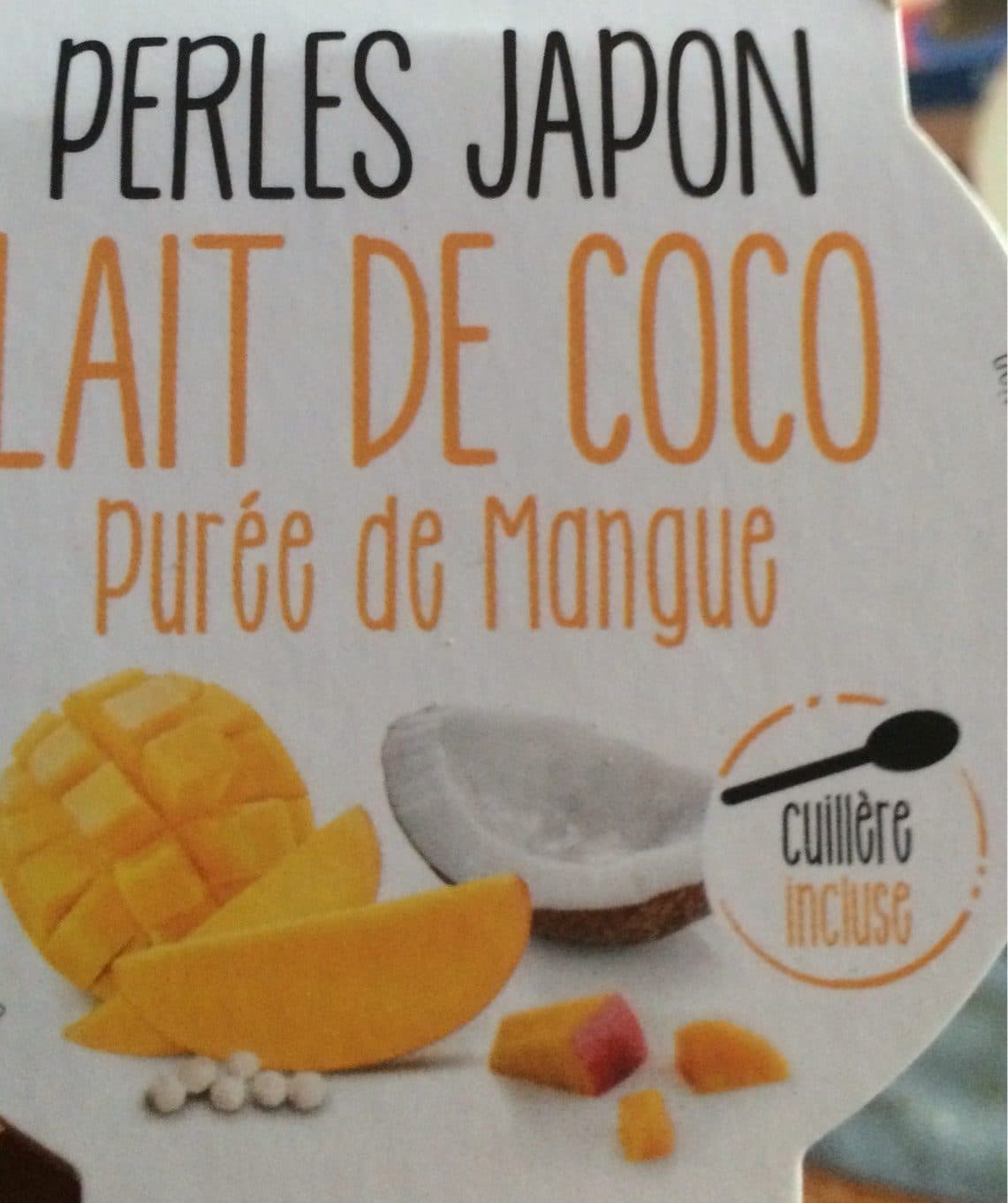 Sobreval Perles du Japon lait de coco et purée de mangue packshot