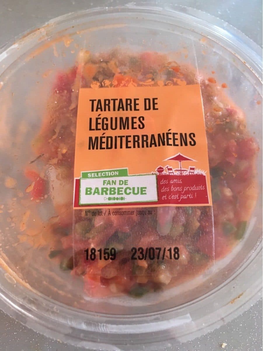 Open Food Facts Tartare de Légumes Méditerranéens packshot