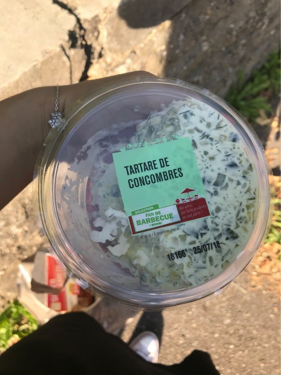Open Food Facts Tartare de concombre packshot