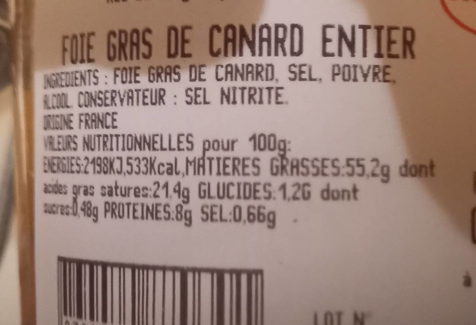 Domain De Peyrac Foie Gras CNRD Maison Sevignac 180G packshot
