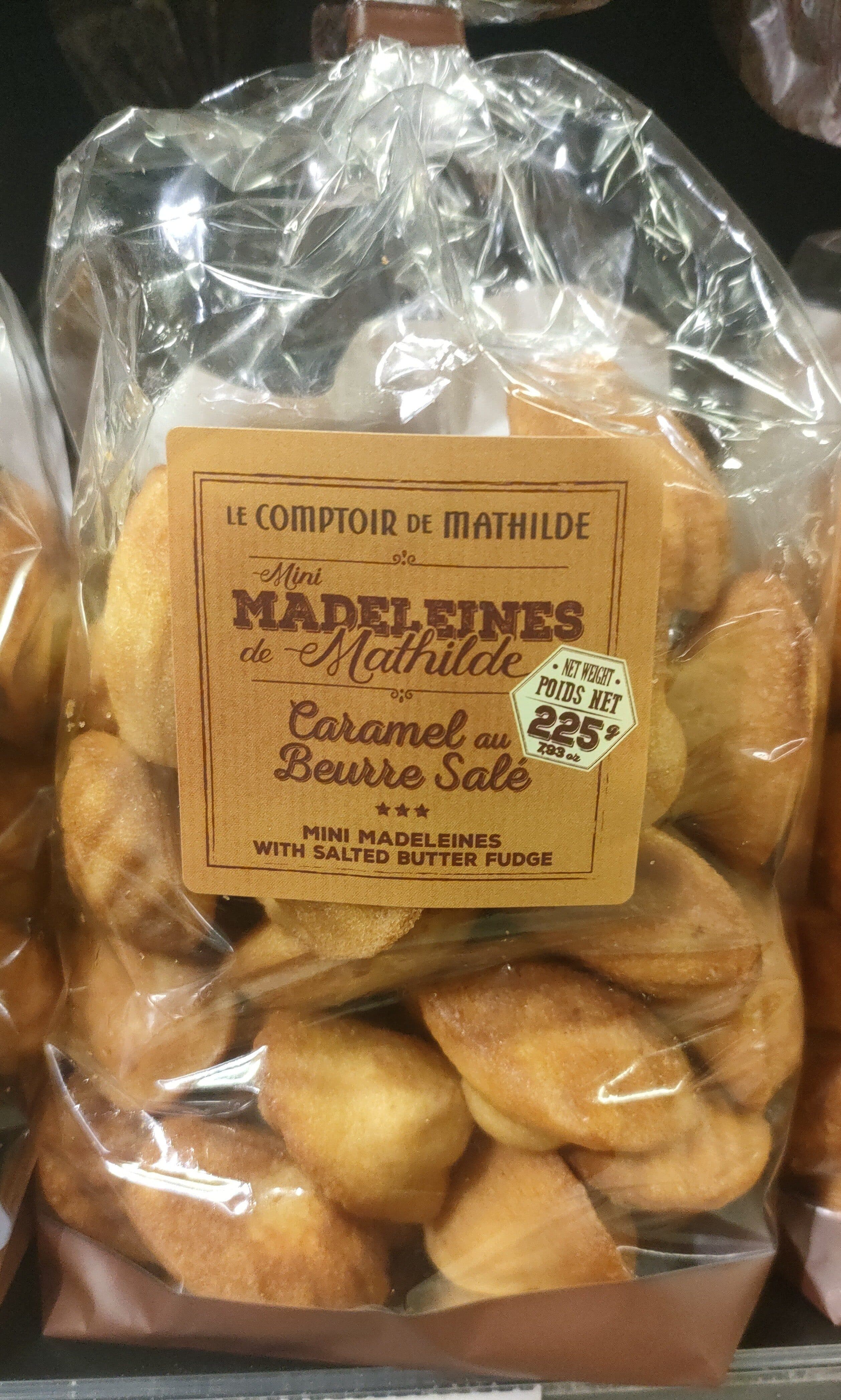 Open Food Facts Mini madeleine caramel beurre salé packshot