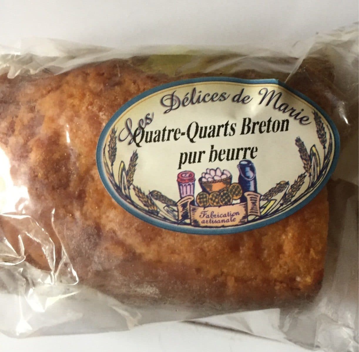 Les Délices de Marie Quatre Quarts Breton Pur Beurre packshot