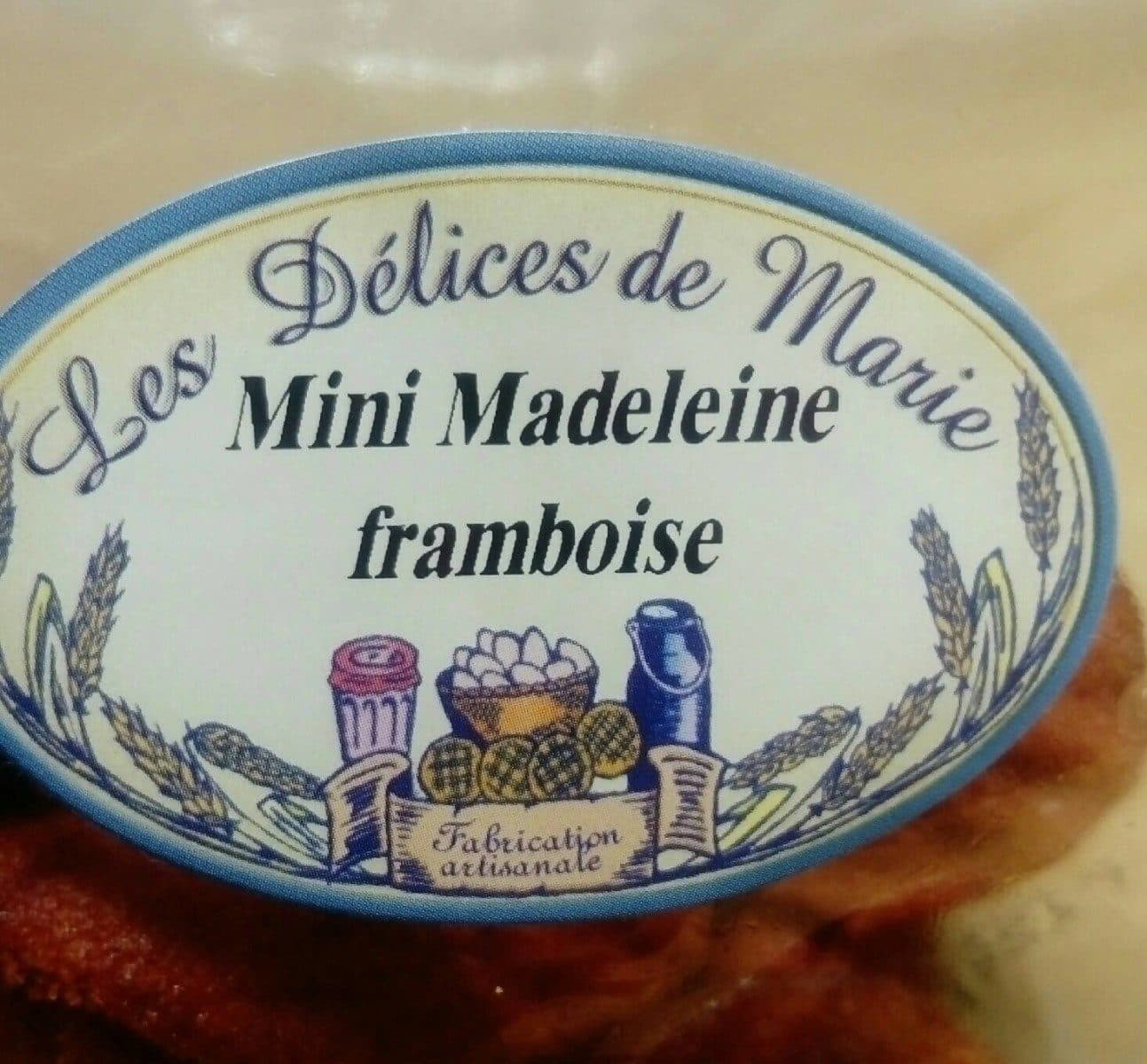 Le Comptoir De Mathilde Madeleines De Mathilde A La Framboise packshot