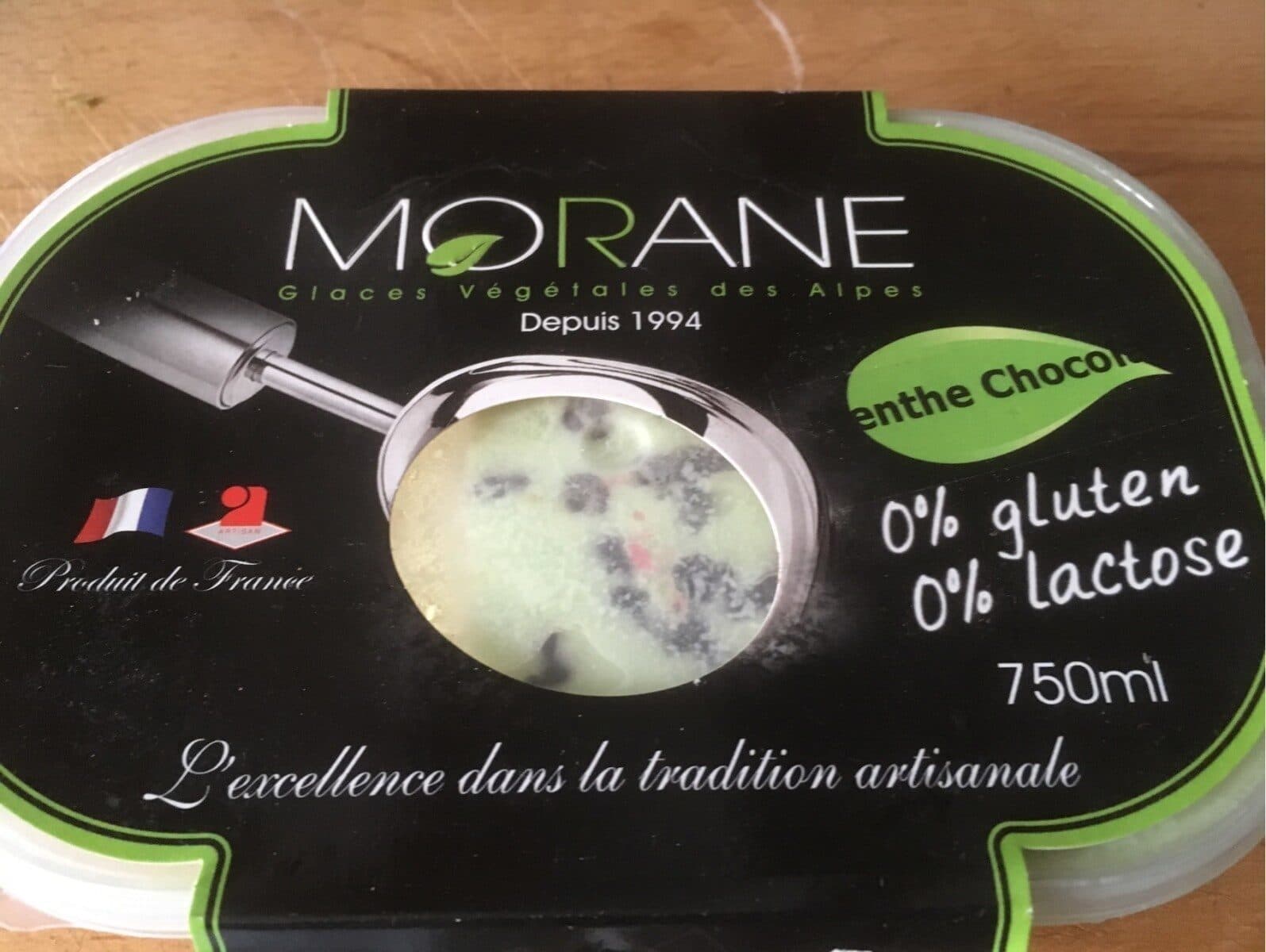 Open Food Facts Glace menthe chocolat packshot
