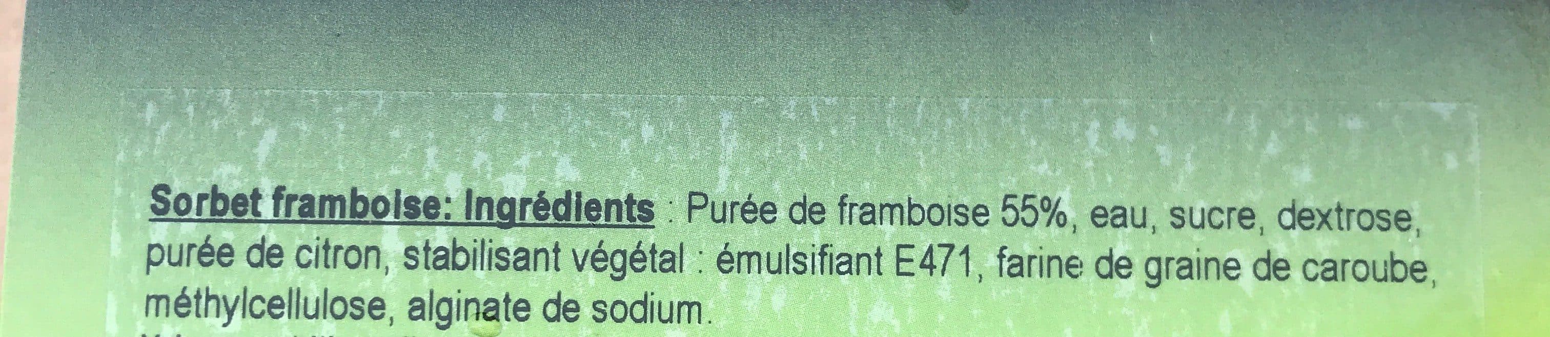 Open Food Facts Glace framboise packshot