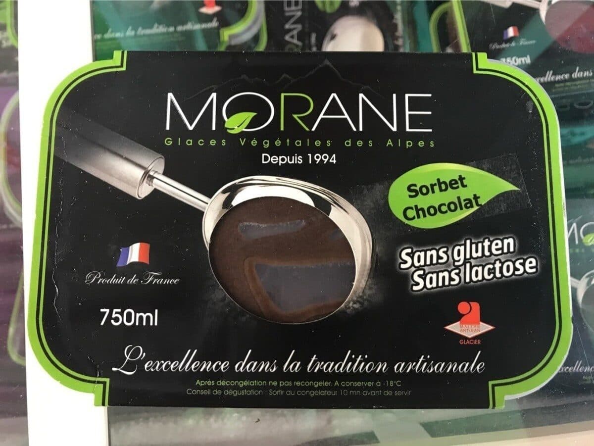 Morane Sorbet chocolat packshot