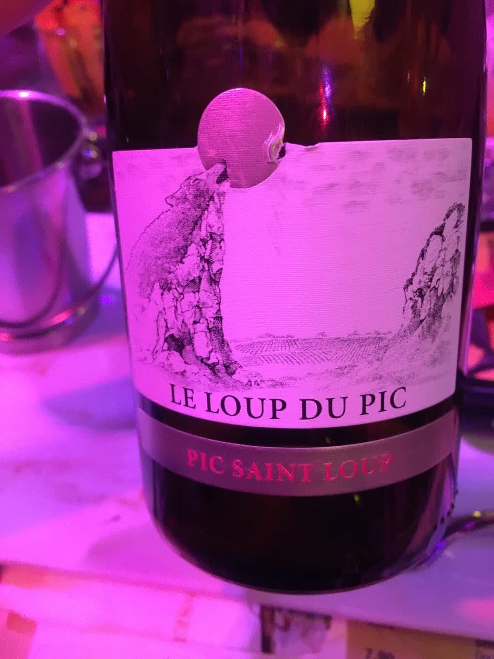 Vin Pic saint loup packshot