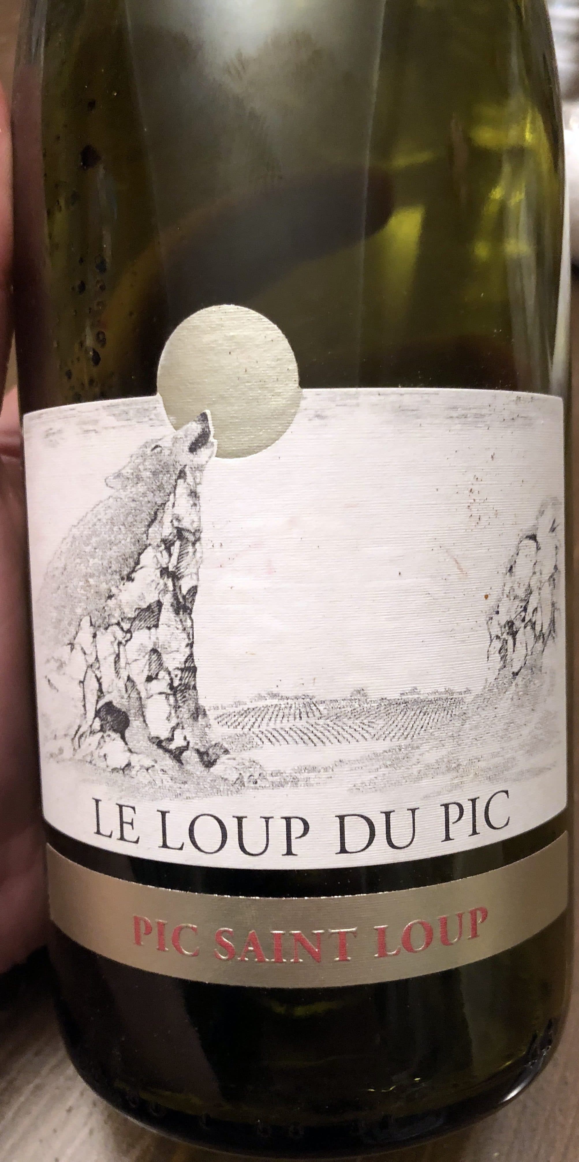Le loup du pic Roussillon - Le Loup Du Pic 2010 - Chateau Puech Haut packshot