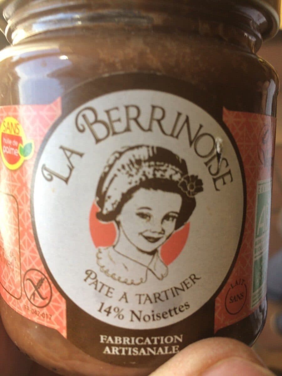 La Berrinoise Pate à tartiner packshot