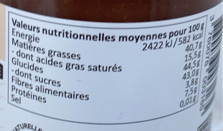 Artisans Noisetiers La croquante eclats d’amades packshot