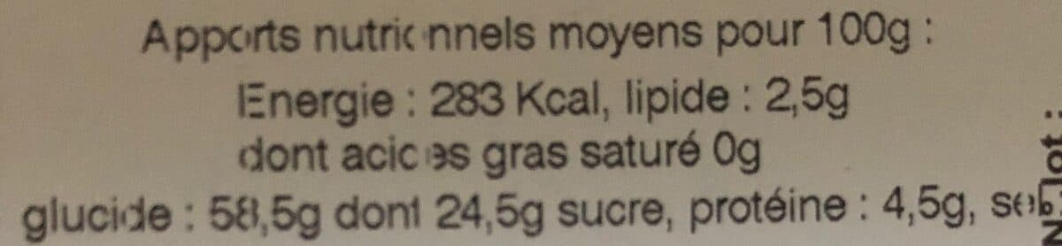 Open Food Facts Bonbon miel bonbon cravate packshot