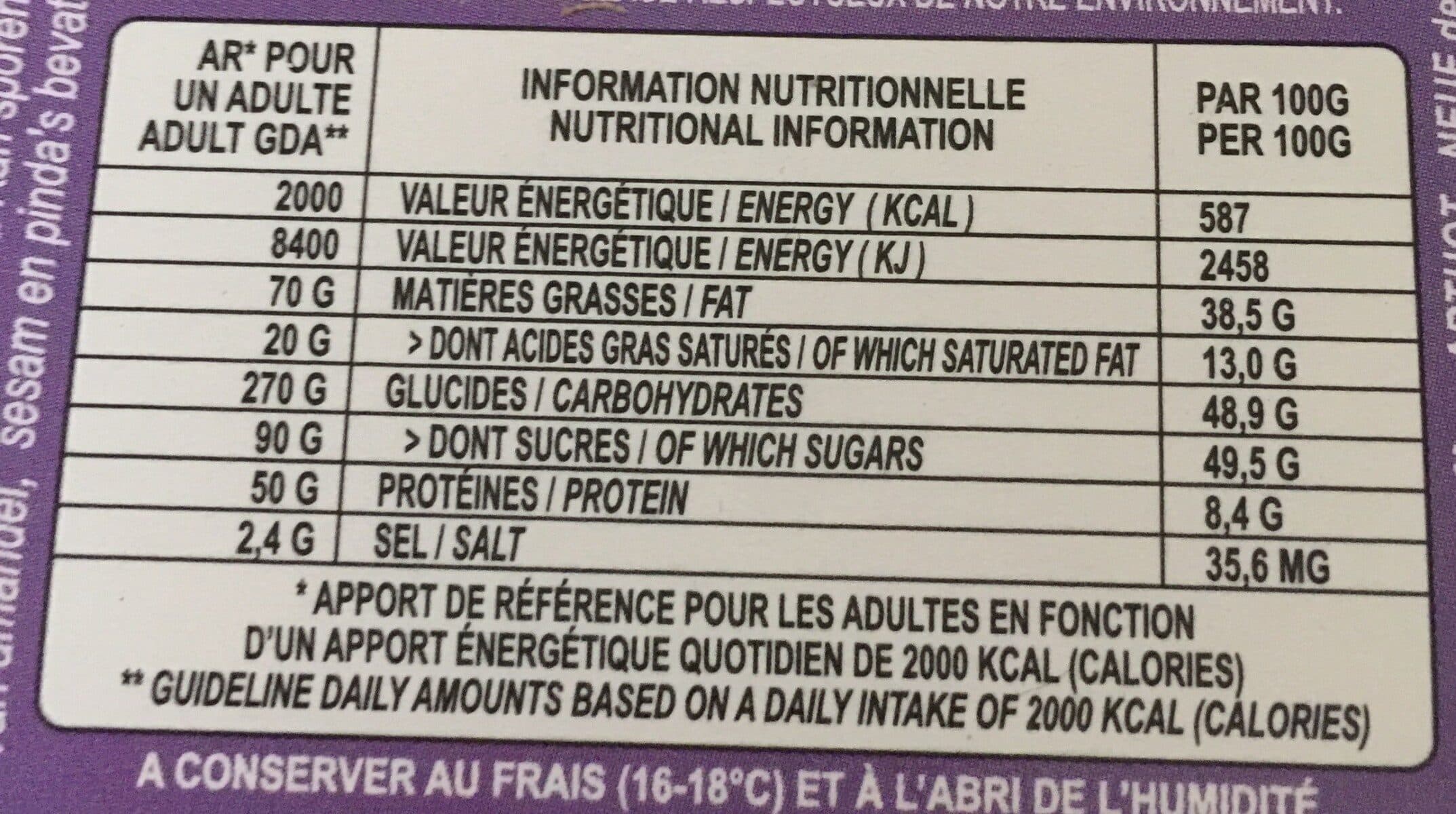 Saveurs & Nature Bouchées de Chocolat au Lait packshot