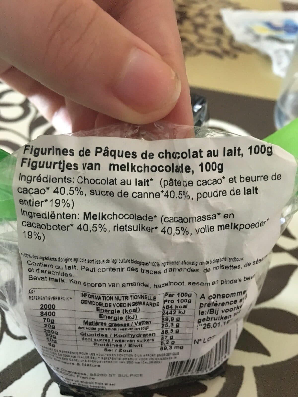 Open Food Facts Chocolat packshot