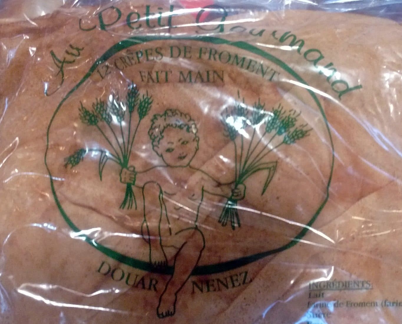 Le Petit Gourmand 12 Crêpes de froment fait main packshot