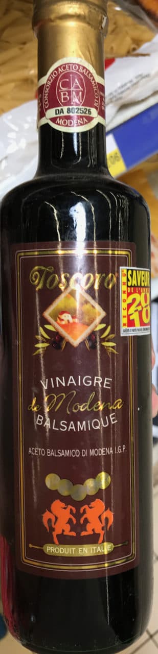 Toscoro Vinaigre balsamique de Modène packshot