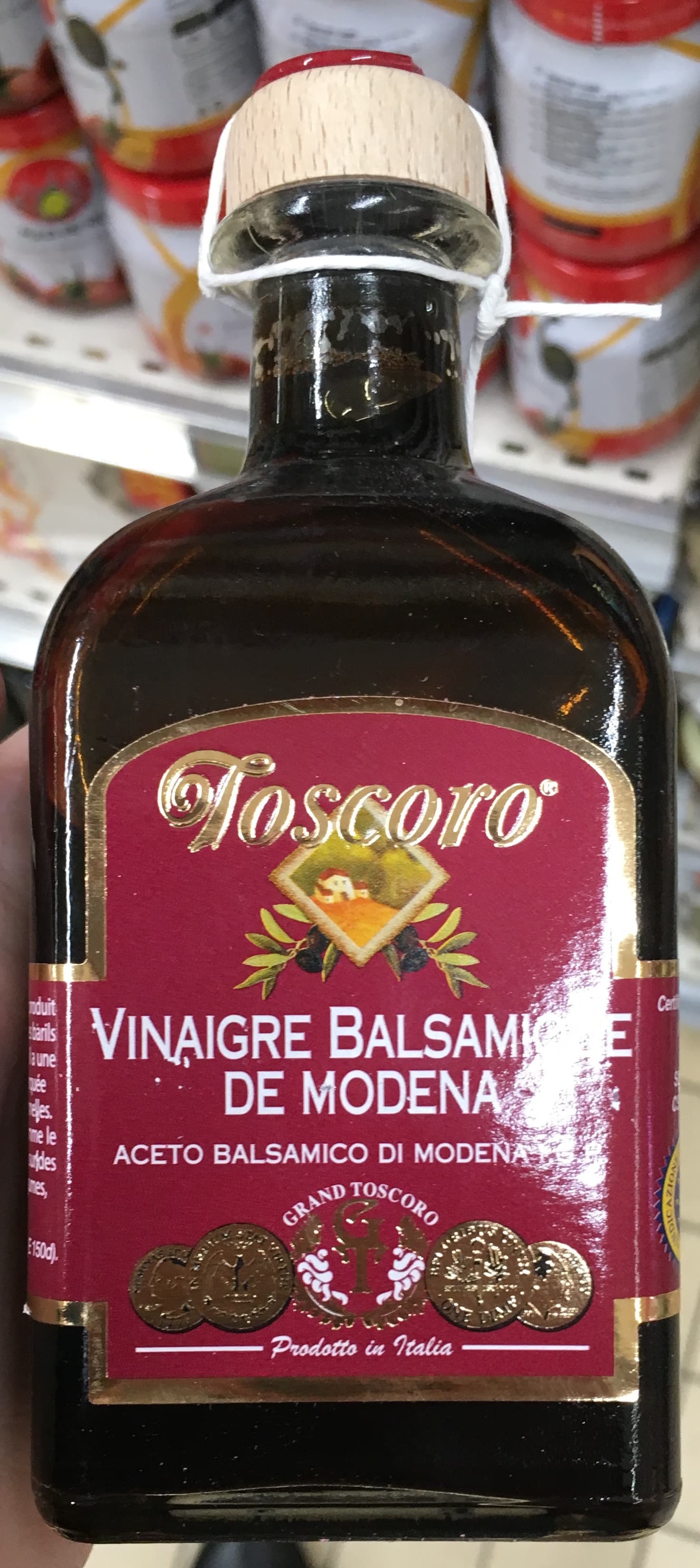 Toscoro Vinaigre balsamique de Modena packshot