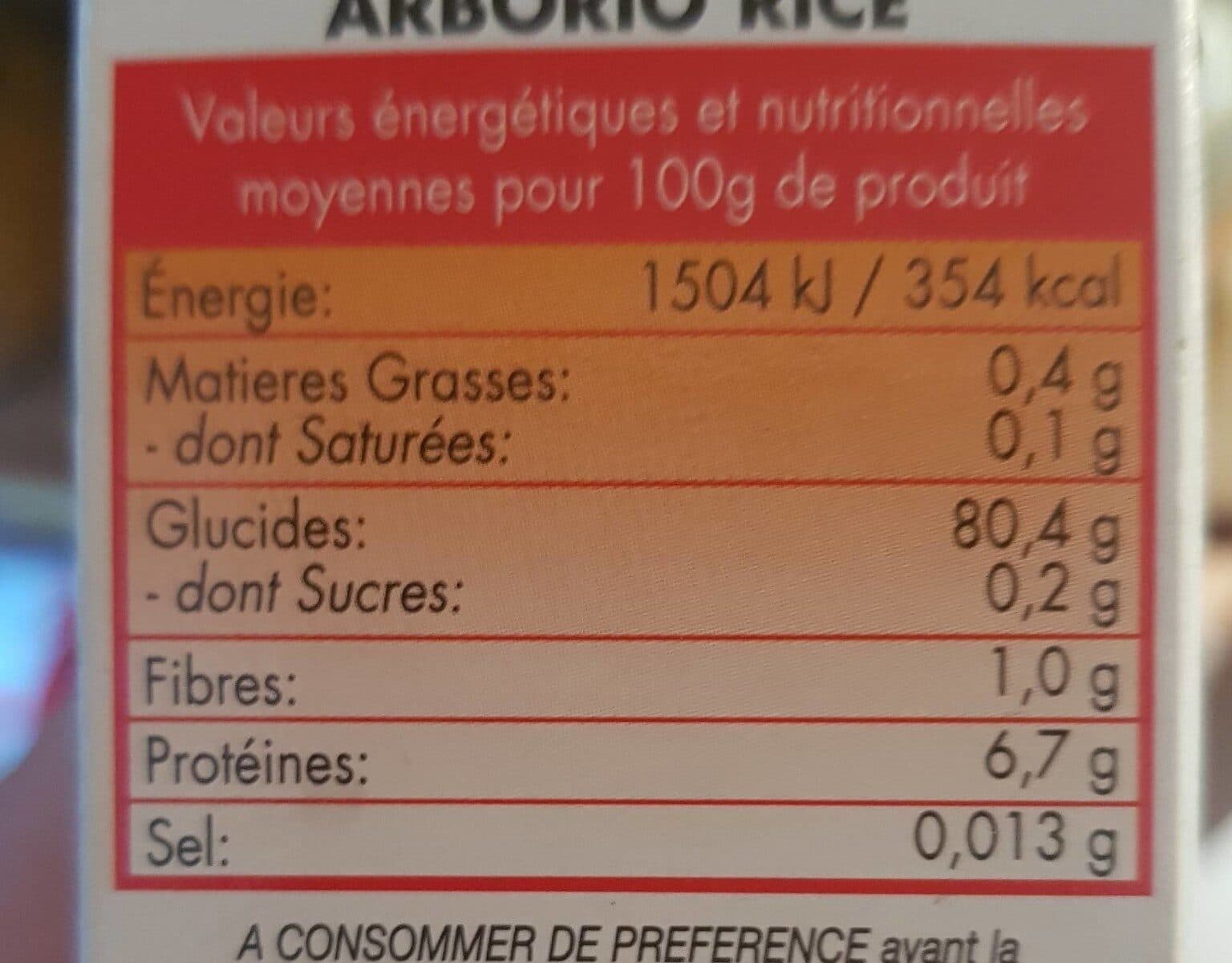 Bonori Riz ARBORIO packshot