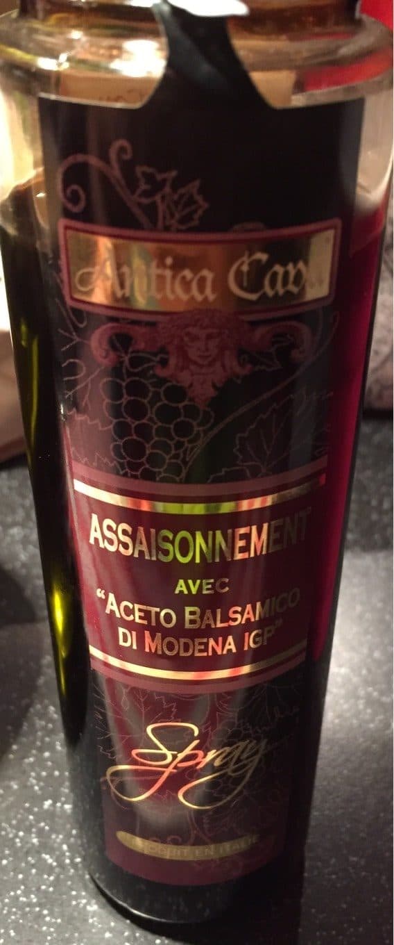 Antica Casa vinaigre Balsamique spray packshot