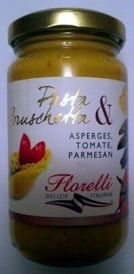 Florelli Pasta & Bruschetta Asperges, Tomate, Parmesan packshot