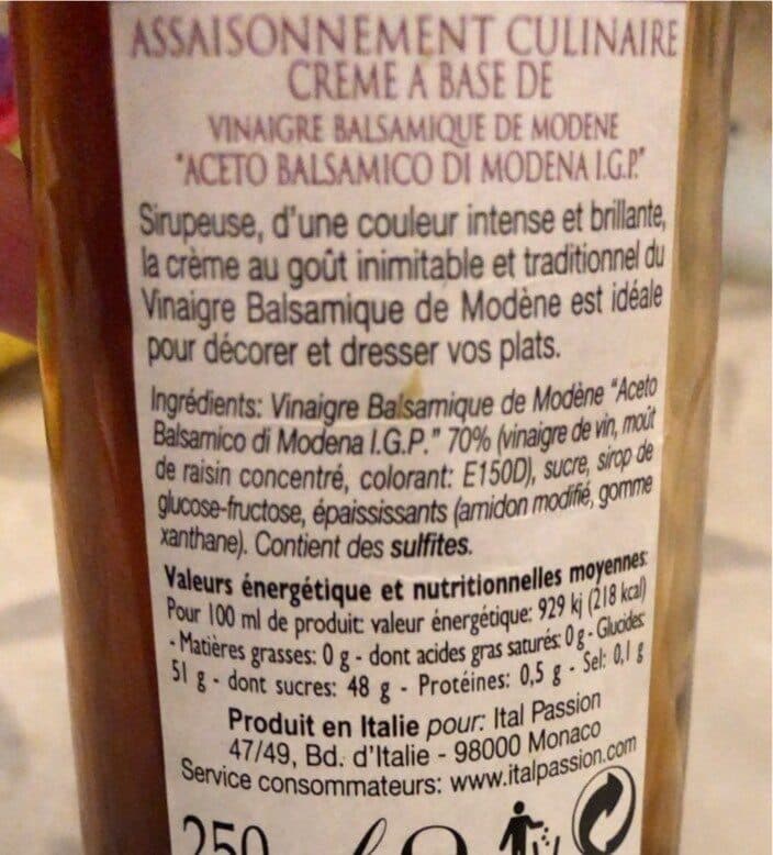 Via antica Crème de Vinaigre Balsamique de Modène packshot