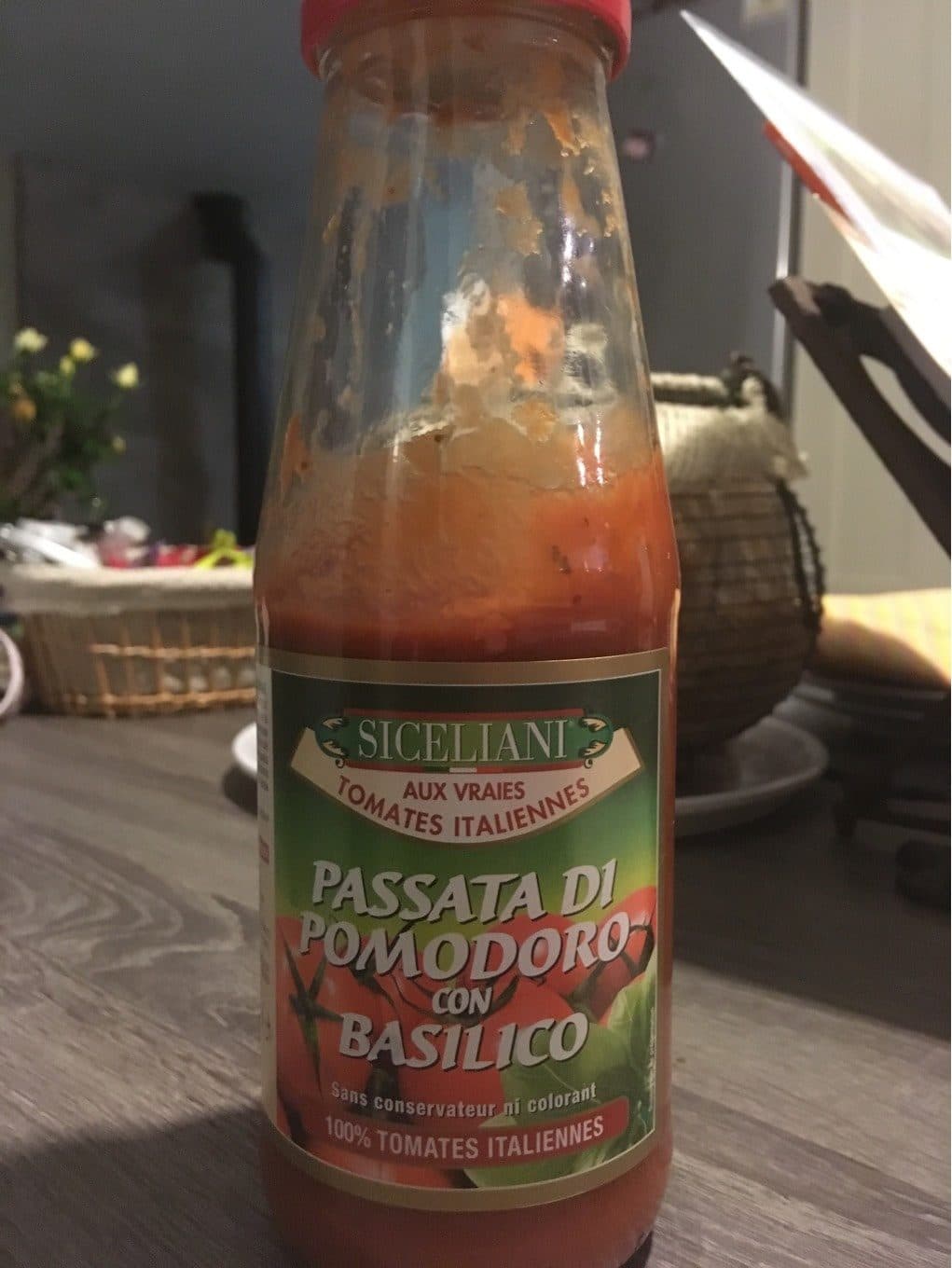 Sicieliani Passati di pomodorio con basilico packshot