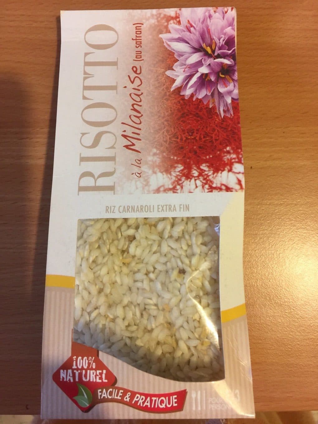 Bonori Risotto a la milanaise packshot