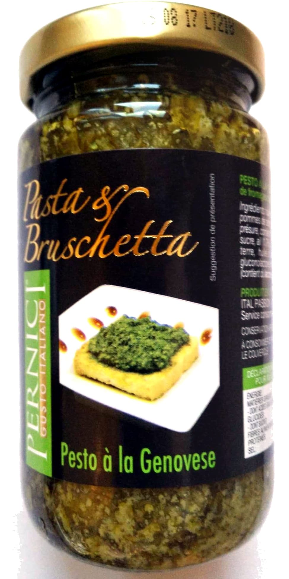 Pasta & Brushetta Pesto à la Genovese packshot
