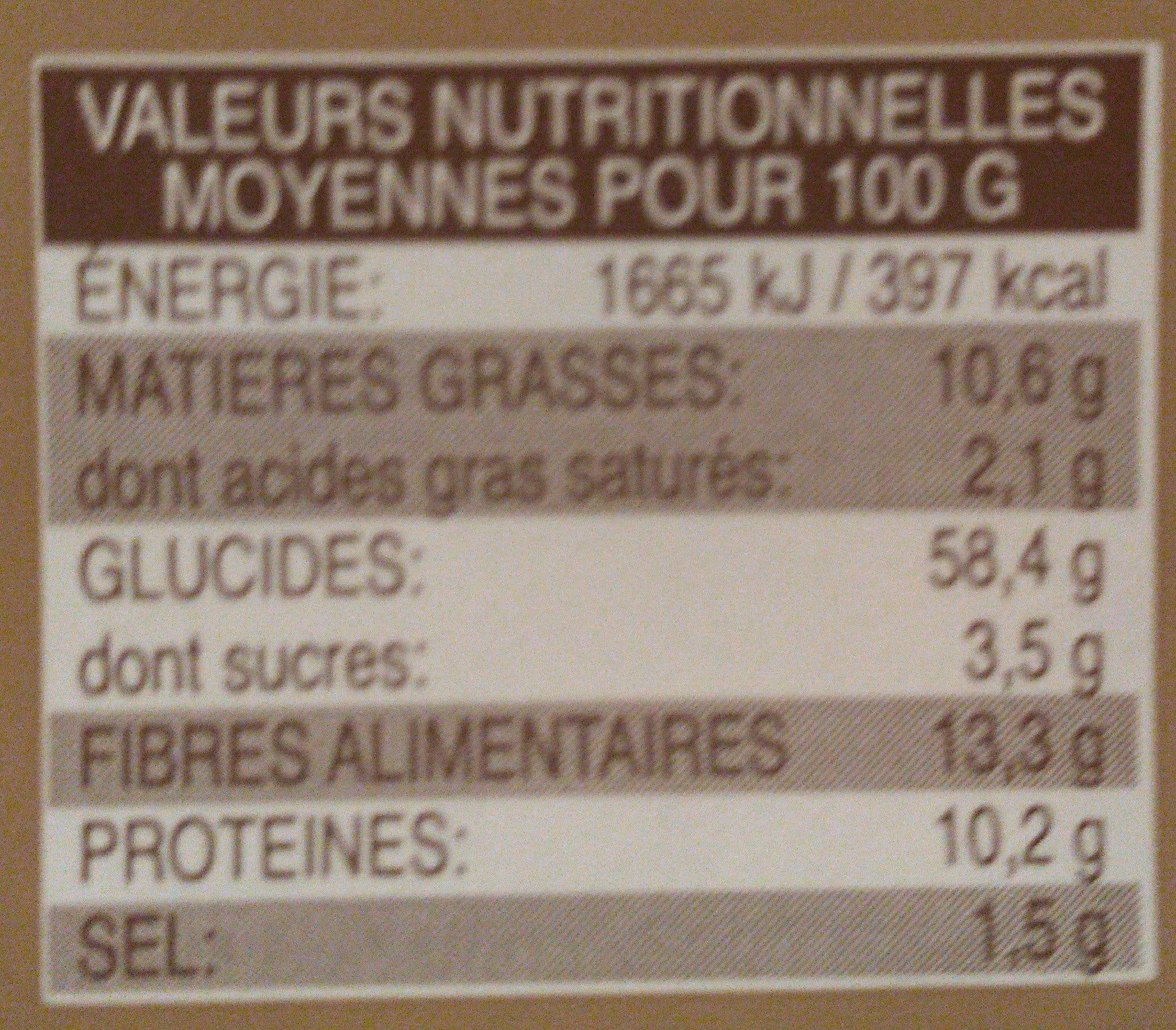 Open Food Facts Grissini au Sésame packshot