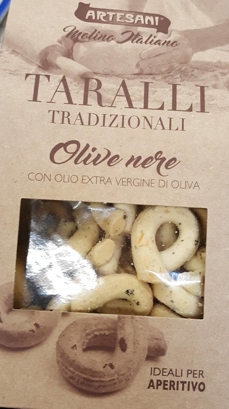 Artesani Taralli olives noire packshot