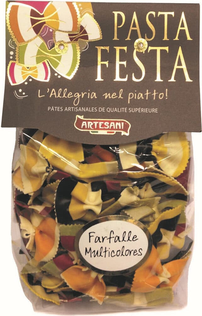 Festa Pasta Pâtes Festa FARFALLES MULTICOLORES packshot